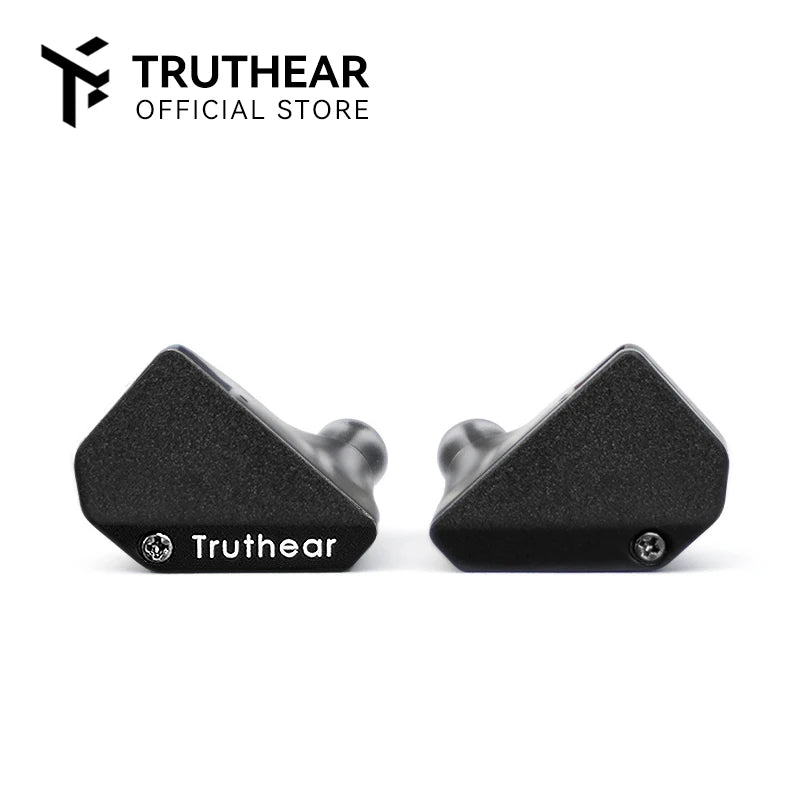 Auricolari cablati ibridi Truthear HEXA 1DD+3BA – Monitor in-ear IEM ad alta fedeltà con cavo placcato argento 0.78 2Pin