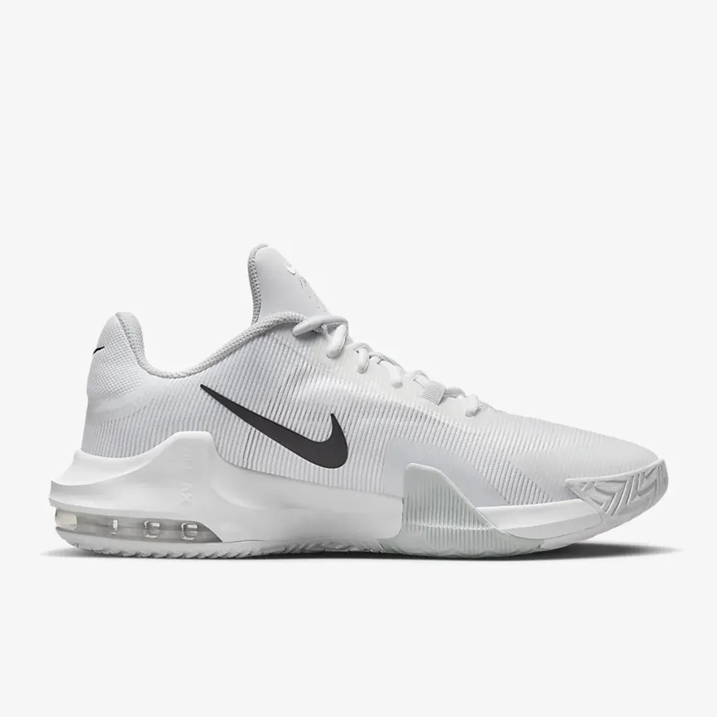 Zapatillas de baloncesto acolchadas para hombre Nike Official Genuine Air Max Impact 4 DM1124-100