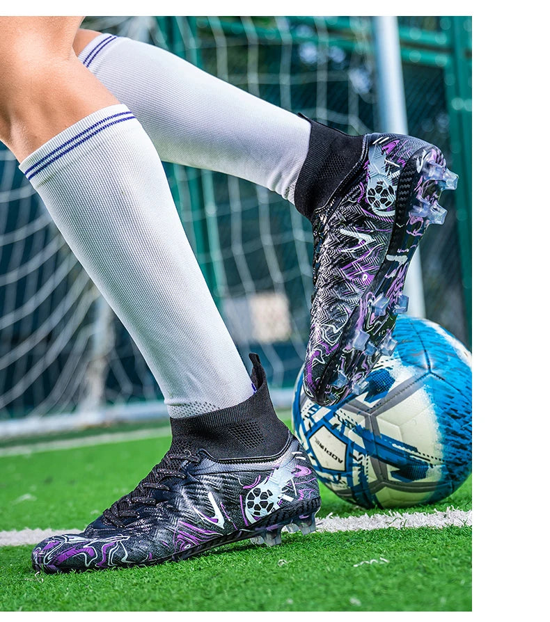 Nuove scarpe da calcio professionali da uomo antiscivolo, unisex, traspiranti, per futsal e sport, nuovi tacchetti ultraleggeri per dropshipping