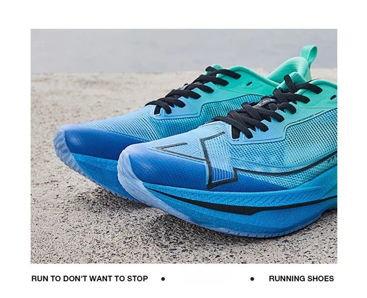 Xtep One Piece Model 2.0 Running Shoes For Men  Autumn Comfortable Stability Cushion Rebound Male Sneakers 876319110073