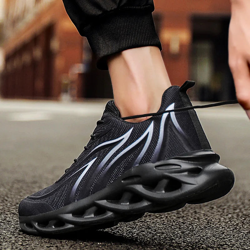 Social Shoe Male Mesh Breathable Comfortable Running Walking Shoes Outdoor Men's Sports Shoes Zapatos Hombre 2025 Best-Selling