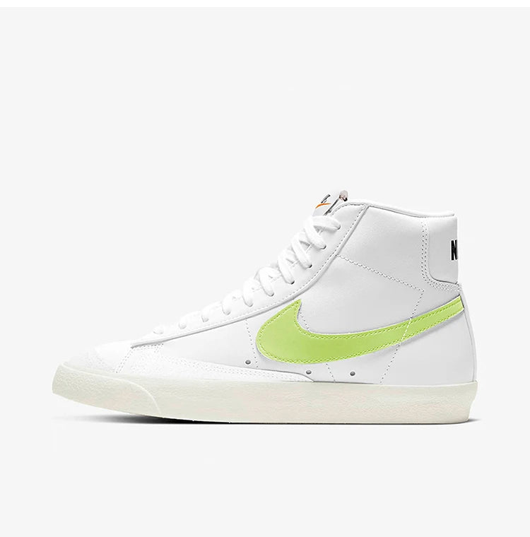 Zapatillas casual antideslizantes de media caña Nike Authentic Blazer para mujer con diseño envolvente CZ1055-108