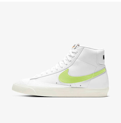 Zapatillas casual antideslizantes de media caña Nike Authentic Blazer para mujer con diseño envolvente CZ1055-108