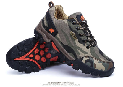 Casual Shoes Men Summer Outdoor Sneakers Women’s Footwear Trainer Waterproof Camouflage Army Shoe Male Military Shoes Tennis Jeans