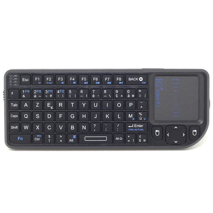 Tastiera wireless mini originale Rii X1 2.4GHz English/RU/ES/FR con TouchPad per Android TV Box/PC/Laptop