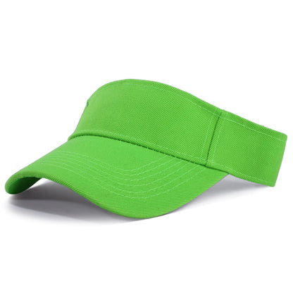 1pc Structured Brim Quick-Dry Sun Visor Hat for Women,Lightweight Sun Protection Sports Visor for Running Golf Tennis Pickleball