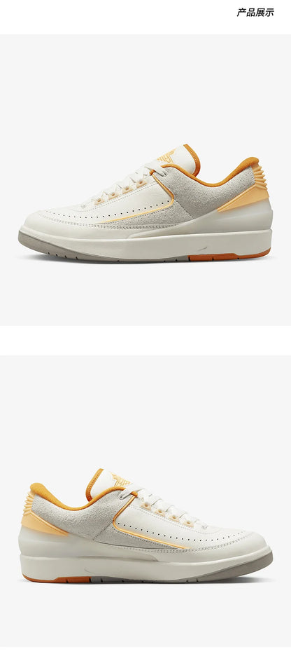 Nike Authentic Air Jordan 2 Men's Women's Low-Top Sports Casual Shoes DV9956-118