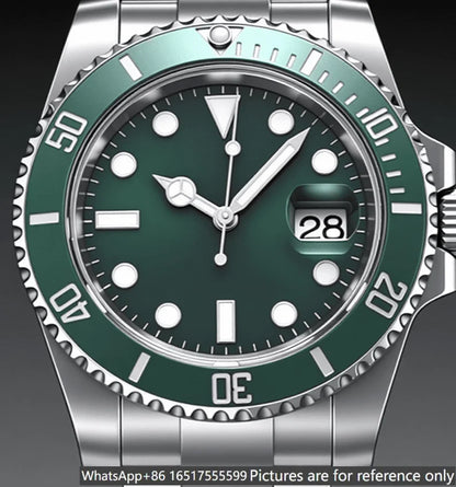 40mm Men's Automatic Movement 904l Stainless Steel Luxury Watches-r