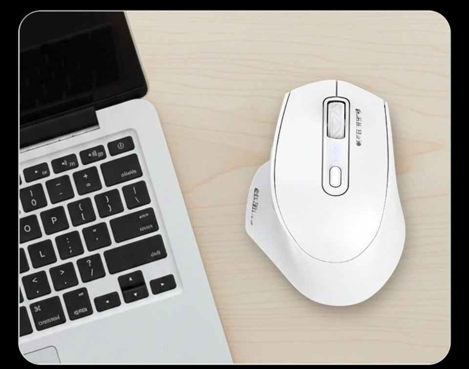 Ratón USB con cable, retroiluminación RGB, silencioso, ergonómico y DPI ajustable para ordenador de sobremesa, portátil, PC, oficina, gaming, hogar y uso diario en el trabajo