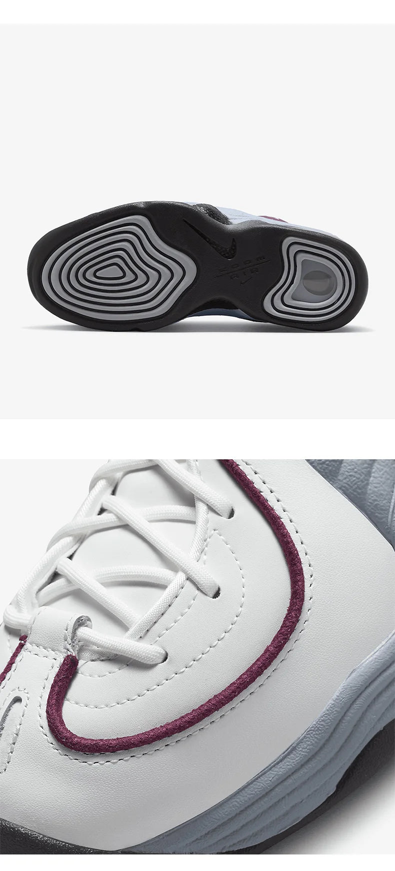 Zapatillas Nike Air Penny II auténticas para mujer, deportivas y casuales resistentes al desgaste DV1163-100