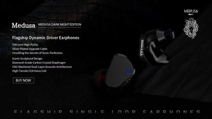 CVJ Assassin Earphones 1BA+1DD+1Vibration Switch Adjustable Gaming E-sports In-Ear 3.5mm&Type-C Hifi Headphones