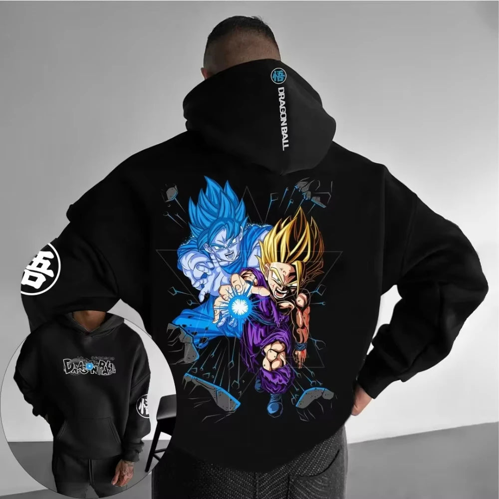 Sudadera pulóver Dragon Broli Genuine Joint para hombre, nueva colección otoño-invierno 2025, corte holgado casual, para gimnasio y deporte, estilo hip hop americano