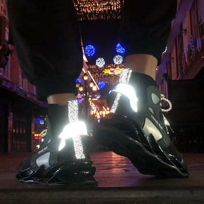 Chaussures de course respirantes pour hommes, baskets pour hommes, mocassins à la mode, chaussures de tennis décontractées, course d'entraînement, luxe