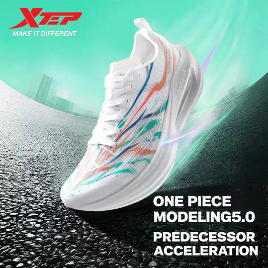 Xtep One Piece Modeling 5.0 Sneaker Women Stability Support Comfortable Breathable Durability Running Shoes  874218110037