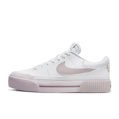 Nike Court Legacy Lift Height-Enhancing Sole Design Comfortable Anti-Slip Cushioning Durable Athletic Shoes  FZ2606-100