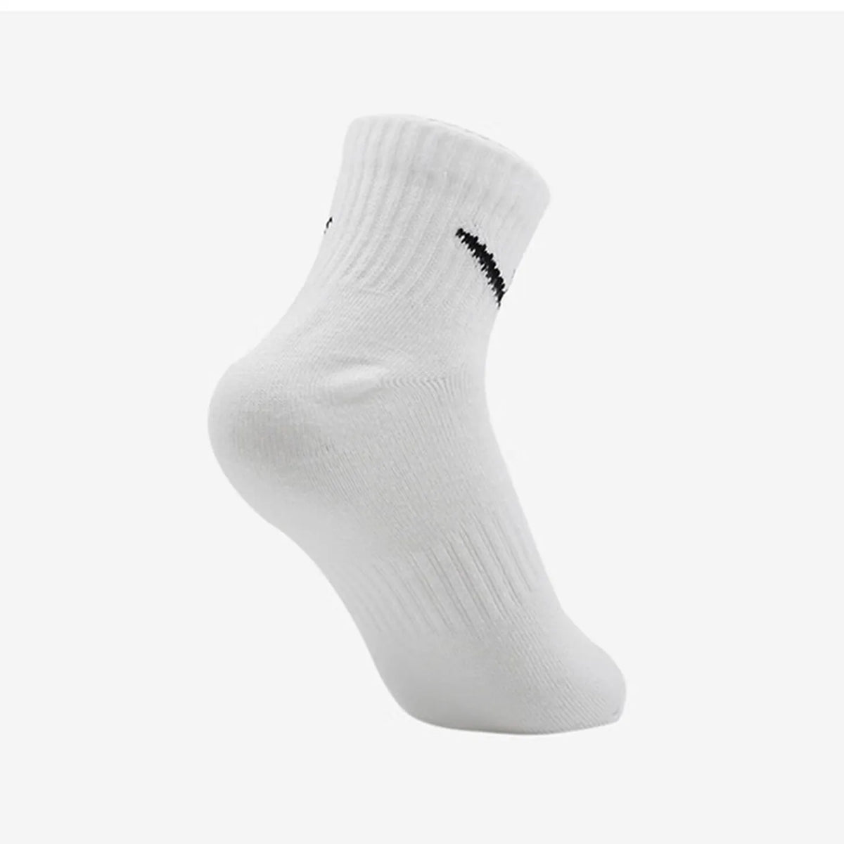 Meias Nike Meias grossas de basquetebol da Nike Meias desportivas compridas com tecnologia Dri-FIT para respirabilidade, embalagem de 3 pares SX7667-100