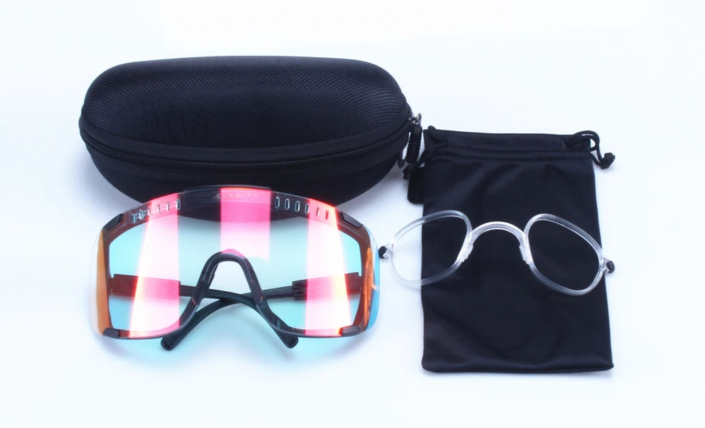 Lunettes de soleil photochromiques DEVOURS pour le cyclisme, hommes et femmes, sport, VTT, vélo, lunettes MTB, changement de couleur