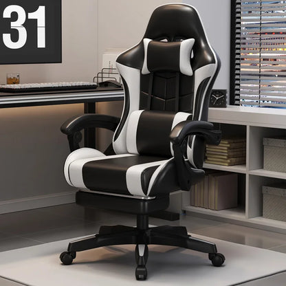 Silla gaming para cibercafé y esports Sponge, silla de ordenador para cibercafé, silla de oficina reclinable para el hogar, cómoda y giratoria
