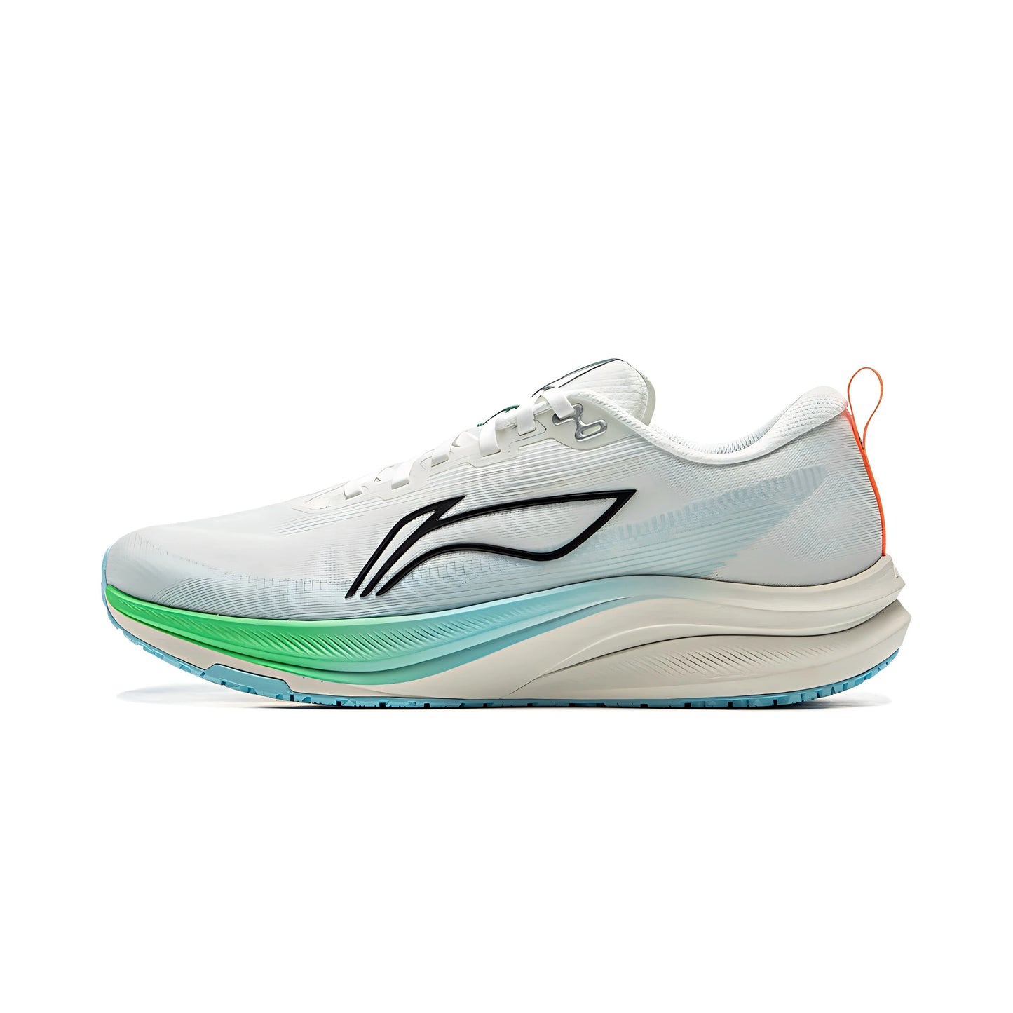 Zapatillas de running de competición Li-Ning RED HARE 8 para hombre, LIGHT FOAM ULTRA, reflectantes, amortiguadas y estables, zapatillas ligeras LiNing ARPV001