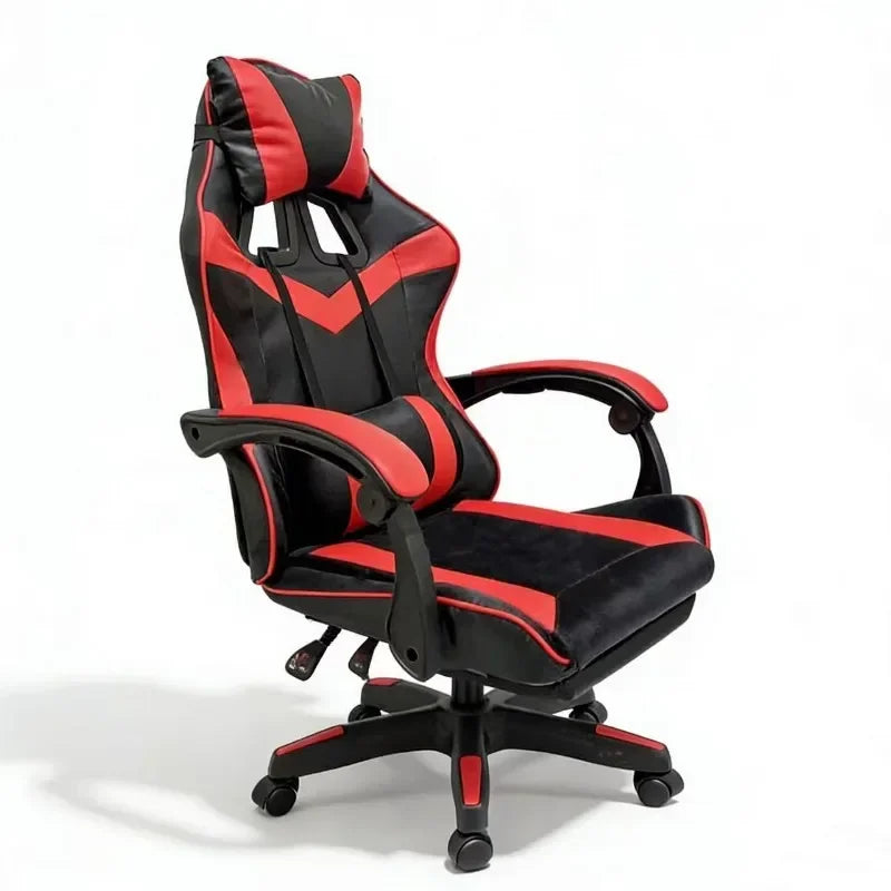 Chaise de bureau inclinable confortable pour longues heures, idéale pour le jeu et le travail, chaise de jeu ergonomique pour les sessions de streaming