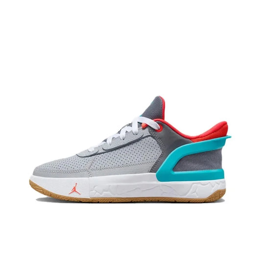 Nike Men's and Women's New Cushioning and Rebound Basketball Shoes Jordan Series Jordan Day1 E.O. Comfortable, Lightweight, Wear-Resistant Court Mid-Top Basketball Shoes, Textured Upper, Durable, Multi-Color Stitching, Fashio