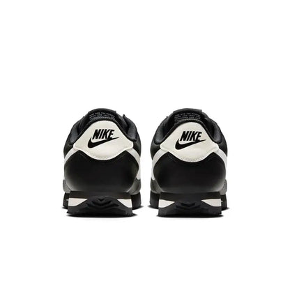 Nike Cortez Women's Casual, Lightweight, Durable, and Non-Slip Commuting and Running Shoes in Black and White DN1791-006