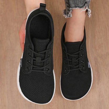 Women's Walking Flat Shoes Soft Mesh Suitable for Travel Wide Palms Lightweight Support Fitness and Leisure Sports Shoes for Men