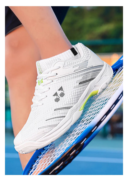 Professionelle Badminton-Schuhe, Sneaker, atmungsaktive, rutschfeste Tennis- und Sportschuhe für Herren und Damen, Trainingssneaker