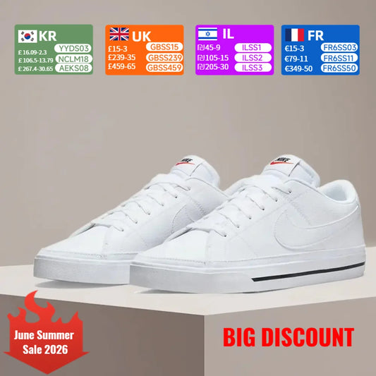 Nike Court Legacy -lenkkarit: klassista mukavuutta, pehmustusta, liukumatonta pohjaa, kestäviä arkikäyttöön DH3162-101