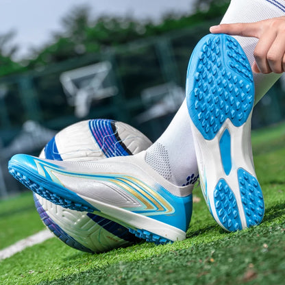 Chaussures de football pour hommes, crampons antidérapants, idéales pour l'entraînement sur gazon et les matchs quotidiens, parfaites pour l'exercice et le football, Chuteira Campo