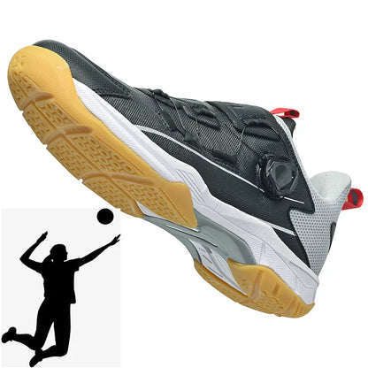 Professional Volleyball Shoes for Men and Women, Fitness Badminton Shoes, Youth Table Tennis Training and Competition Sports Shoes