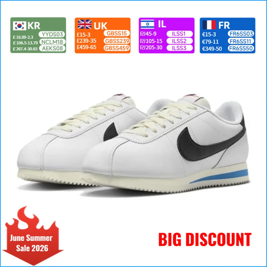 Scarpe da donna Nike CORTEZ: scarpe basse comode, eleganti e alla moda per lo sport all’aperto e il tempo libero DN1791-100
