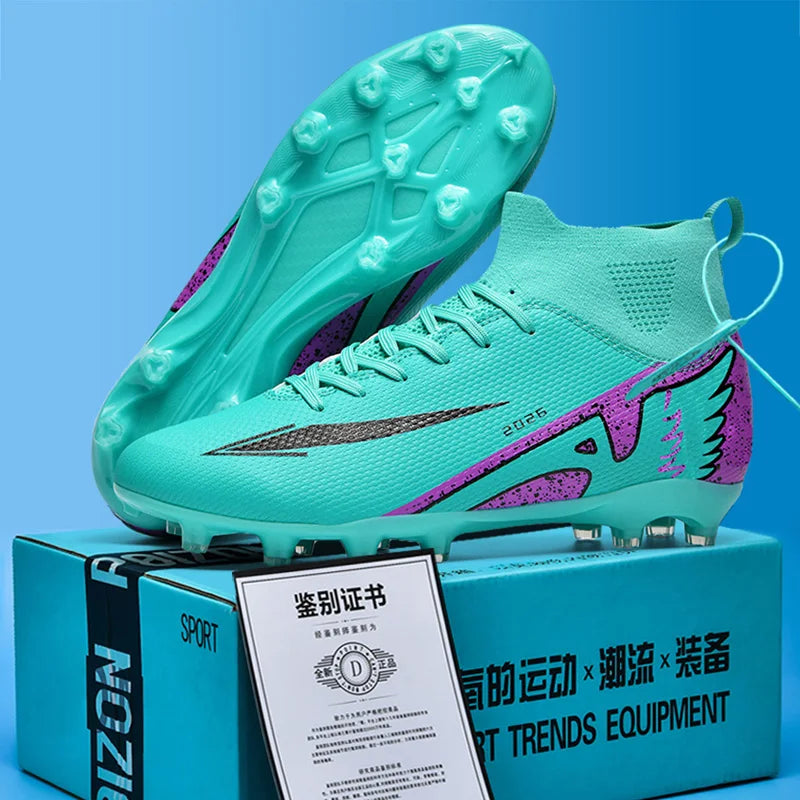 Professional Football Boots Man Soccer Shoes Adult's Society Football Cleat Ultralight Training Soccer Outdoor Sports Sneakers