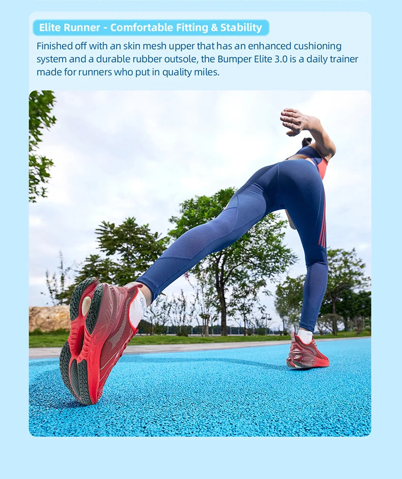 ONEMIX New Cushioning Running Shoes For Men Suitable for Heavy Runners Lace-Up Sports Women Non-slip Outdoor Athletic Male Sneakers