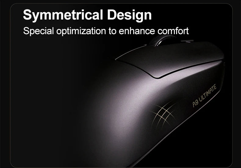 Mouse gaming wireless ATK Dragonfly A9 Ultimate A9 Air PAW3950 ultraleggero ergonomico e-sport per gamer FPS CSGO A9 Ultra