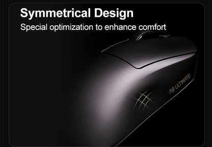 Mouse gaming wireless ATK Dragonfly A9 Ultimate A9 Air PAW3950 ultraleggero ergonomico e-sport per gamer FPS CSGO A9 Ultra