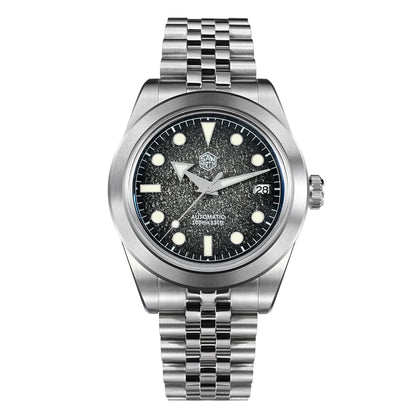 San Martin New 39mm Sport Watch Enamel Dial NH35 Automatic Mechanical Men Dress Watch Sapphire Waterproof 100m Luminous SN0053