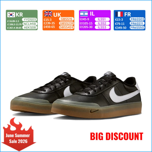 Scarpe da uomo Nike Court Shot: sneakers leggere, casual e classiche — Comode scarpe da skate e da ginnastica FQ8146-003