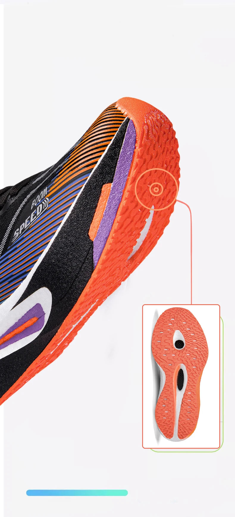 Scarpe da running con piastra in carbonio uomo donna, sneakers professionali da maratona e gara, traspiranti e leggere, per corsa su strada e allenamento