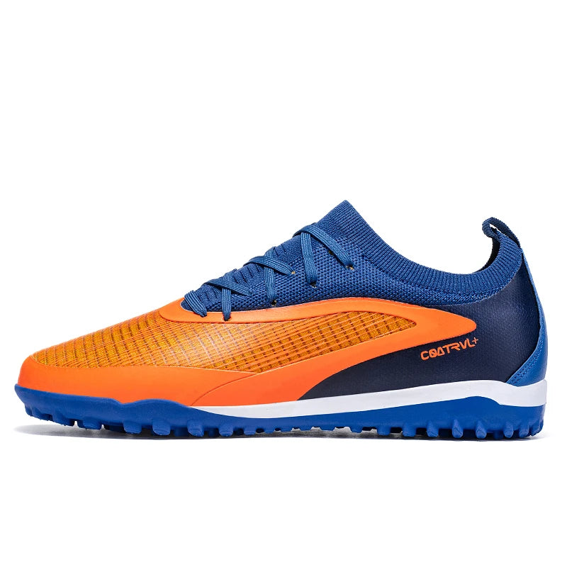 Botas de fútbol TF para hombre, zapatillas resistentes para cancha Society, transpirables para adulto, calzado masculino de fútbol para entrenamiento, alta calidad, con tacos