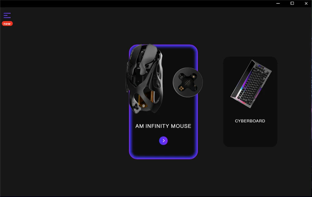 Angry Miao Infinity Mouse Wireless da Gaming Hot-Swappable in Metallo Ultralight Hollow PAW3950 Dual 8K Cablato Tri-Mode Arancione