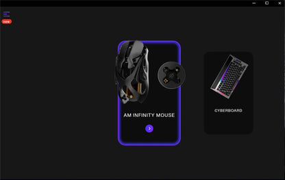 Angry Miao Infinity Mouse Wireless da Gaming Hot-Swappable in Metallo Ultralight Hollow PAW3950 Dual 8K Cablato Tri-Mode Arancione