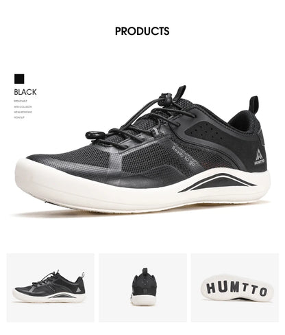 HUMTTO Breathable Walking Shoes for Men Luxury Casual Men's Sneakers Designer Sports Jogging Running Trainers Summer Man Sneaker