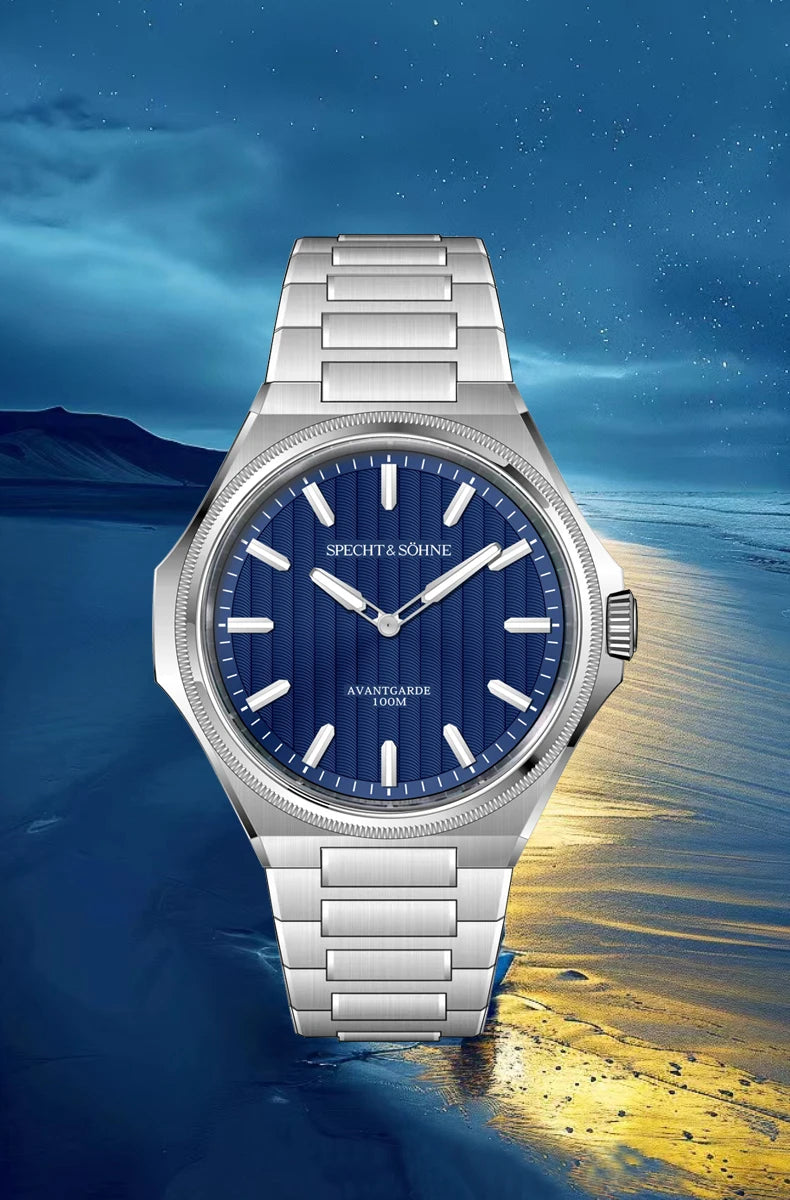 Dropshipping 2025 Hot Selling Products Wristwatches For Men Specht & Söhne Ultrathin Male Green Sports Watches 100M Waterproof