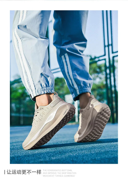 Nuove scarpe da uomo per running, atletica e sport casual, di lusso, alla moda, leggere, traspiranti, comode per jogging e camminata