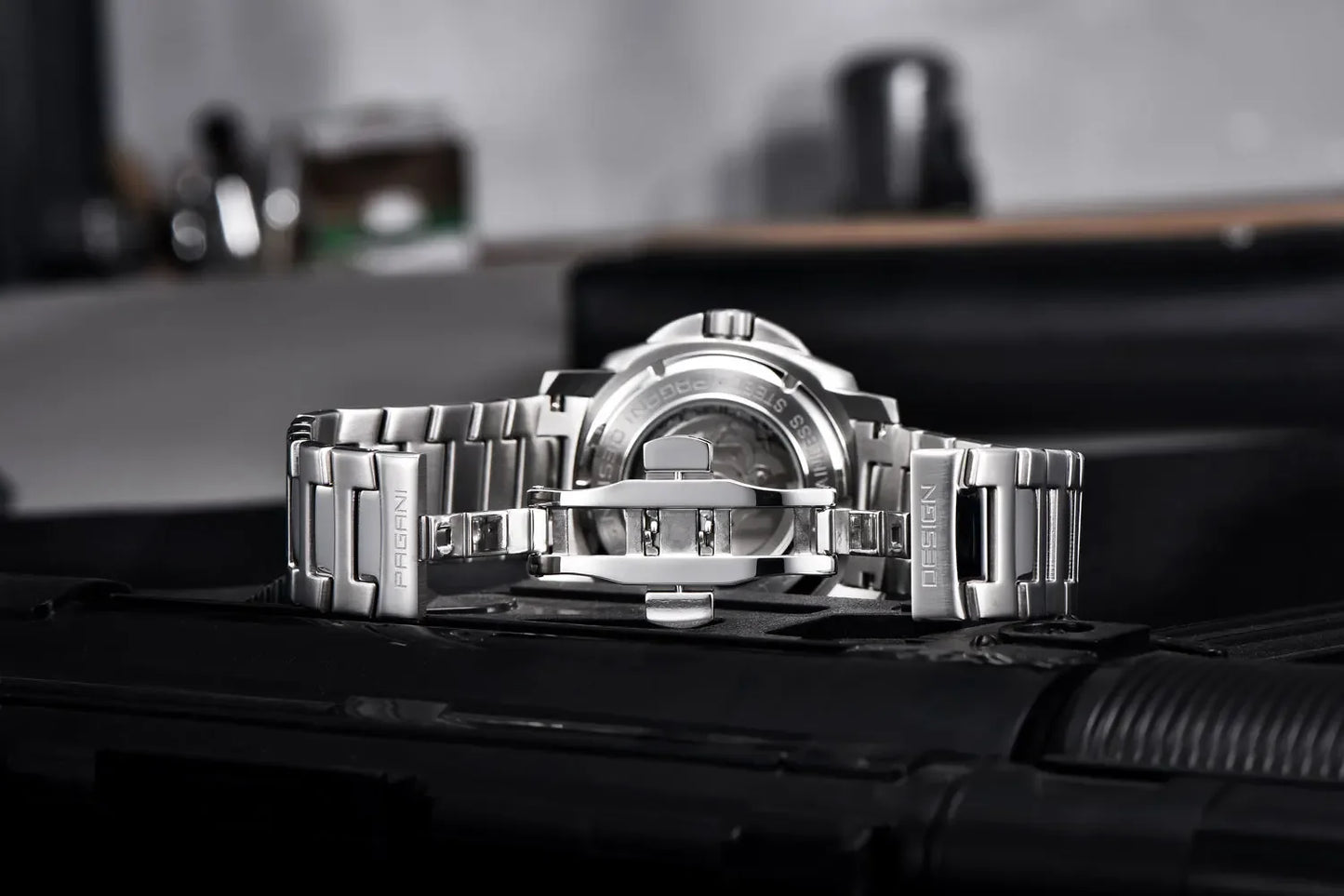 PAGANI DESIGN 2026 Original 43MM Men's Automatic Mechanical Watch NH39 200M Waterproof AR Sapphire Mirror Watches For Men ﻿