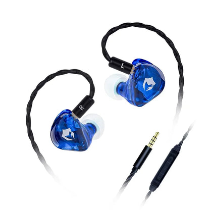 Auriculares gaming HiFi con cable EPZ G10 – Monitores intraaurales Type-C y 3.5mm con DAC, aislamiento de ruido, cable desmontable y micrófono