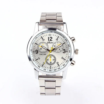 Watch Men Luxury Stainless Steel Sport Quartz Hour Wrist Analog Watch Casual Chic Watch Relogios Masculino Montre Homme Reloj