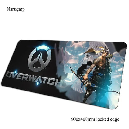 Overwatch podloga za miš, rođendanski računalni podložak 900x400x3mm, velika gaming podloga za miš, poklon, podloga za miš i tipkovnicu za PC gamere