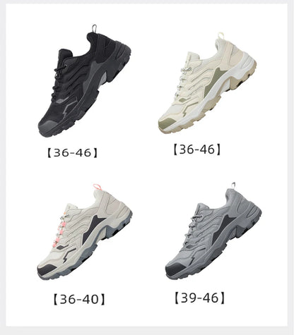 2025 Hiking Shoes Unisex Outdoor Hiking Sports Hiking Shoes Non-slip Waterproof Camping Shoes Outdoor Sports Shoes Walking Shoes